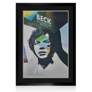 Beck Signed Deluxe Mount Display