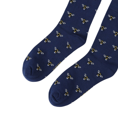 Save the Bee Small Motif Bamboo Socks