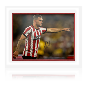 Billy Sharp Sheffield United Signed Mount