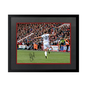 Billy Sharp Signed Sheffield United 16x12 Image Deluxe Mount Frame
