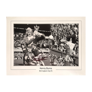 Kenny Burns Signed Birmingham City 16x12