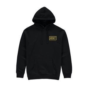Rocket Hoodie - Black/Gold