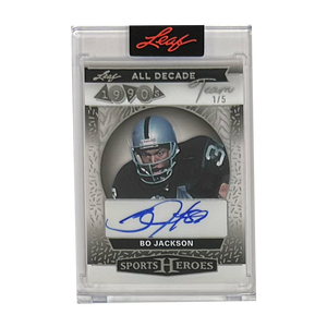 Leaf Sports Heroes All Decade Bo Jackson 1/5