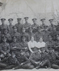 British Army Soldiers History World War I Group Photo WW1 Era