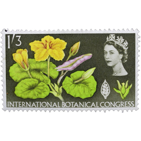 1964 Stamp United Kingdom 1 / 3 - British Shilling Elizabeth II Botanical congress