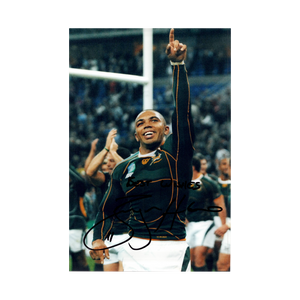 Bryan Habana Signed 12x8 Image