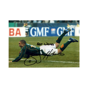 Bryan Habana Signed 12x8 Image