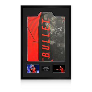 Stephen Bunting Signed 2025 Shirt Premium Frame