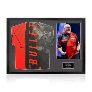 Stephen Bunting Signed 2025 Shirt Classic Frame