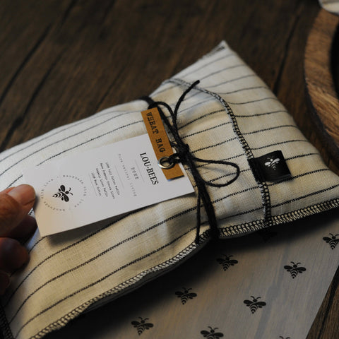 THE Linen Heat Pack | Removable Wheat Bag