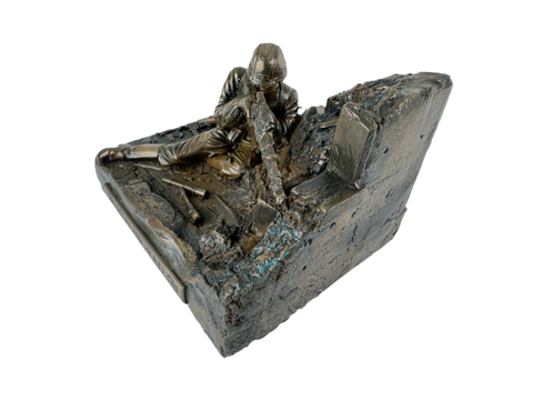 Stalingrad Sniper Cold Cast Bronze Military statue