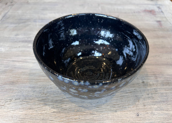 Speckled glaze hand thrown bowl