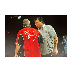 Chris Mason Signed Darts 12x8 Image