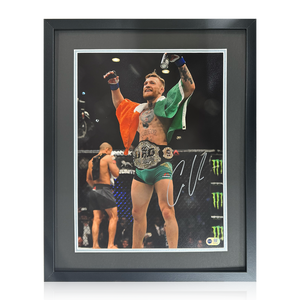 Conor McGregor Signed Image Compact Frame (ACG Cert)