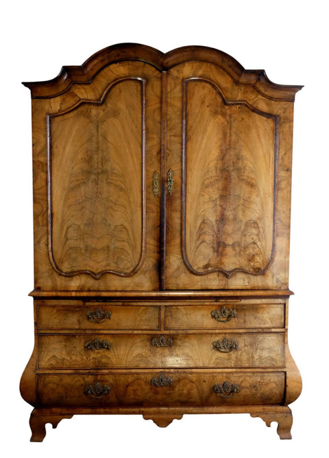 Cabinet - walnut wood and oak