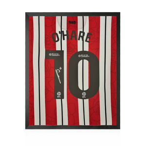 Callum O'Hare Signed Sheffield United 24/25 Shirt Compact Frame