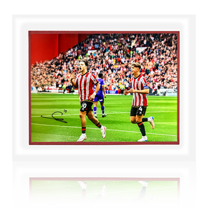 Callum O'Hare Signed Sheffield United Deluxe Mount