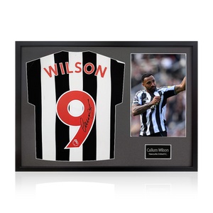 Callum Wilson Signed Newcastle United 22-23 Shirt Classic Frame