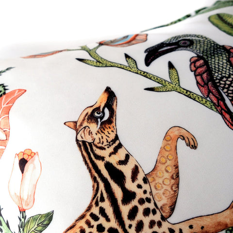 Ardmore - Camp Critters Coral Outdoor Cushion Cover