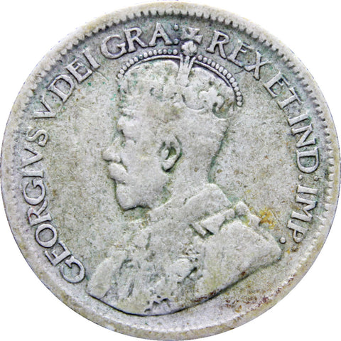 Canada 1931 10 cents George V Coin Silver