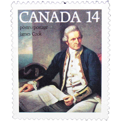 Canada 1978 14 - Canadian Cent Postage Stamp Captain Cook (Nathaniel Dance)
