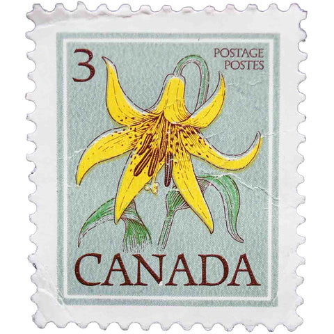 Canada 1979 3 - Canadian Cent Postage Stamp Canada Lily, Lilium canadense