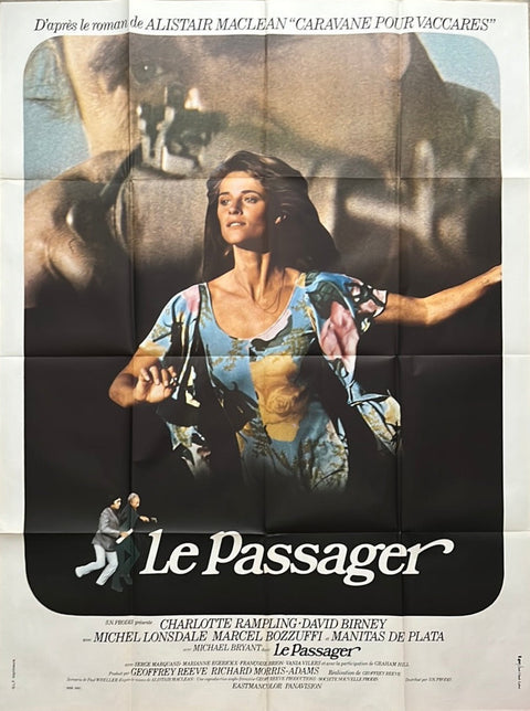 Caravan To Vaccares (1974) Original French One Panel Cinema Poster