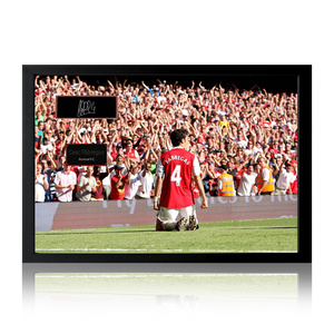 Cesc Fàbregas Signed Arsenal Plaque Iconic Frame