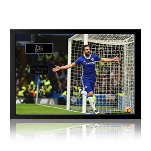 Cesc Fàbregas Signed Chelsea Plaque Iconic Frame