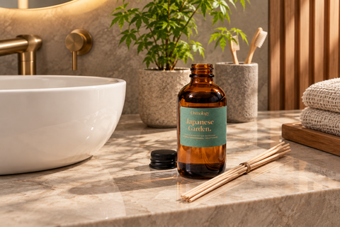 Japanese Garden Reed Diffuser Refill + Free Reeds