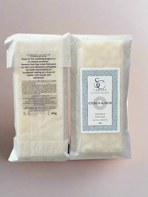 Citrus & Oud Wax Melt Snap Bar (40g) – Luxury Soy Blend