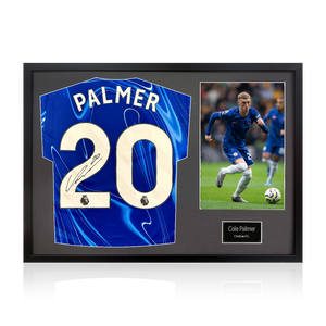 Cole Palmer Signed Chelsea 24/25 Shirt Classic Frame