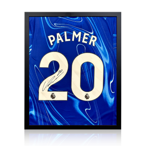 Cole Palmer Signed Chelsea 24/25 Shirt Compact Frame