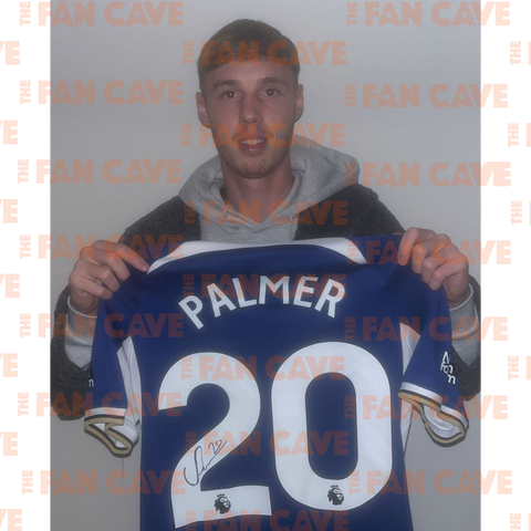 Cole Palmer Signed Chelsea Shirt Premium Frame