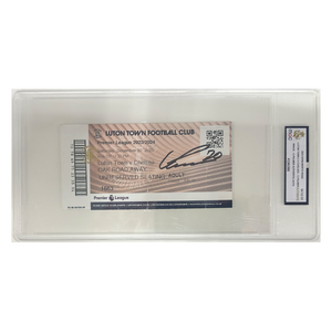 Cole Palmer Signed Chelsea v Luton Ticket