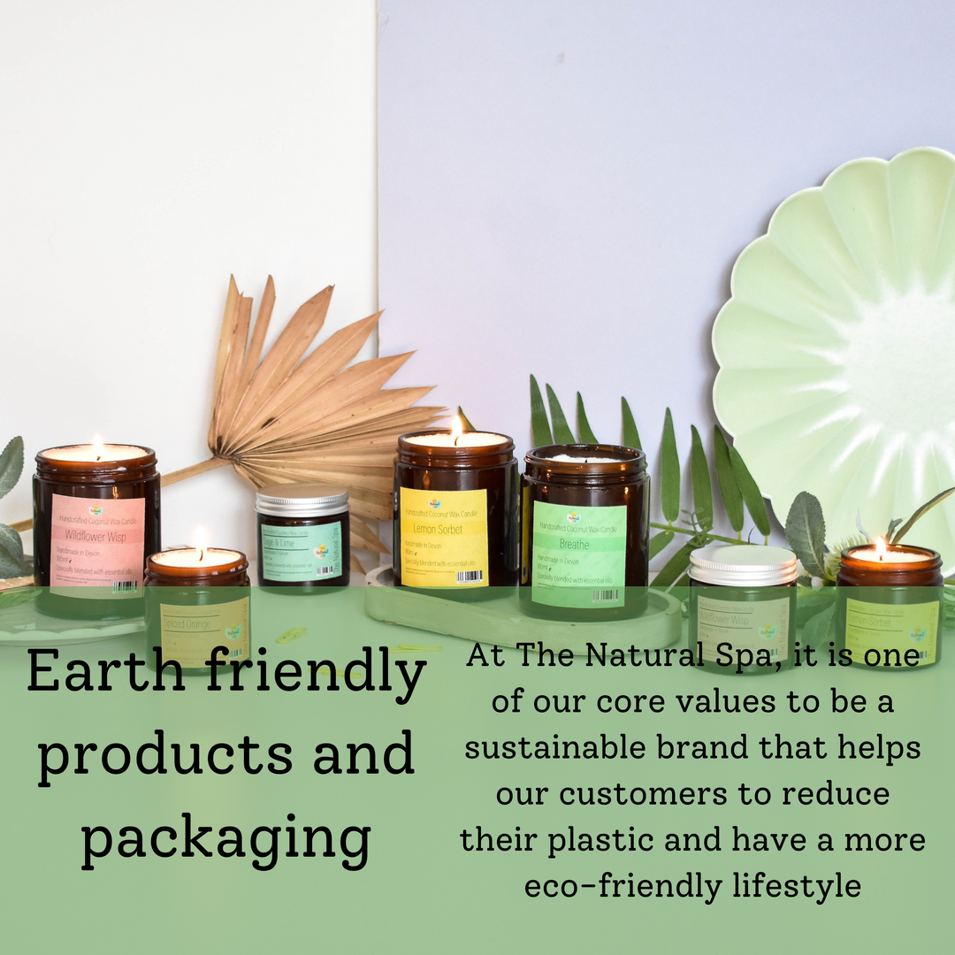 Breathe Hand-Poured Coconut Wax Candle | Natural Aromatherapy Candle
