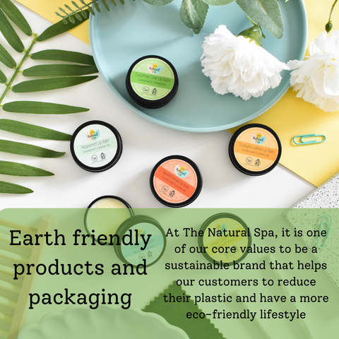 Peppermint Natural Lip Balm | Vegan, Hydrating & Nourishing | Plastic-Free, Handmade Lip Care