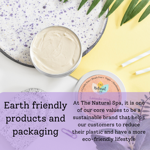 Lavender Mint Cream Deodorant Balm | Natural Bicarb & Aluminium-Free | Gentle, Vegan, Plastic-Free Odour Protection