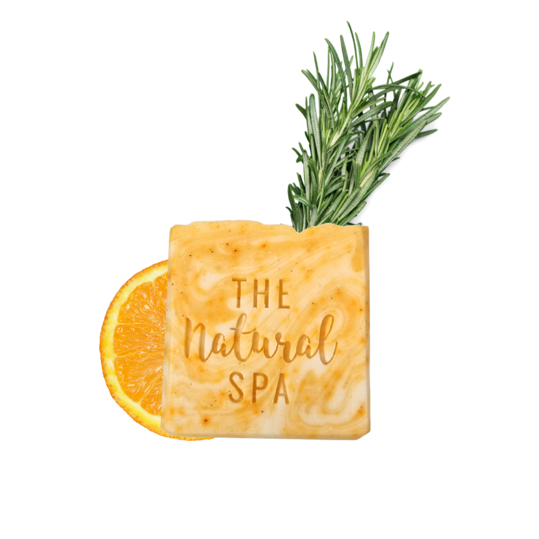 Rosemary Clementine Soap Bar 100g - Scented with essential oils - 3 different styles