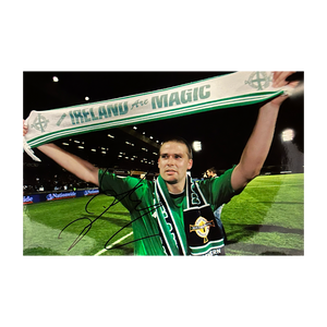 David Healy Northern Ireland Signed 12x8 Photo 3