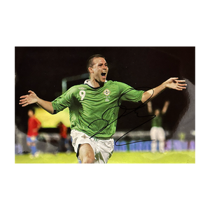 David Healy Northern Ireland Signed 12x8 Photo 5