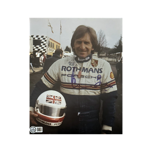 Derek Bell Signed Formula One 10x8 Image 1 (AFTAL Authenticated)