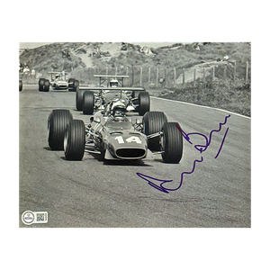 Derek Bell Signed Formula One 10x8 Image 2 (AFTAL Authenticated)