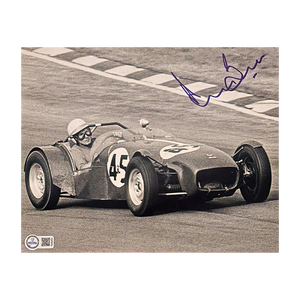 Derek Bell Signed Formula One 10x8 Image 3 (AFTAL Authenticated)