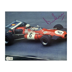 Derek Bell Signed Formula One 10x8 Image 4 (AFTAL Authenticated)