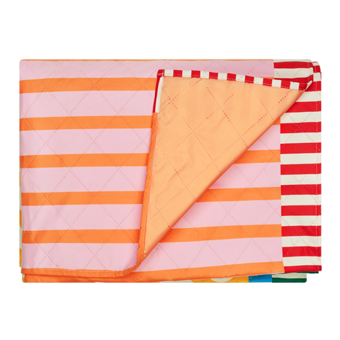 Stripe Up Your Life Picnic Blanket