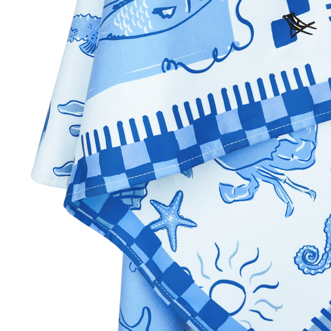 XL Grecian Shores Beach Towel