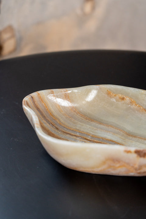 Bol en onyx naturel