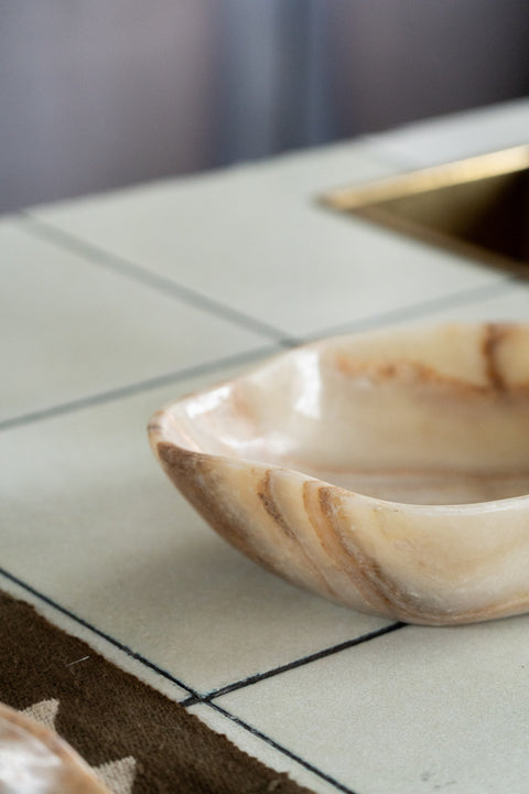 Bol en onyx naturel