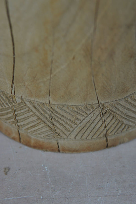 Tapered Wood Side Table - Cameroon - 93.7